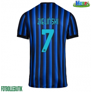 Inter Milan Piotr Zielinski #7 Hemmatröja 2025-26 Kortärmad